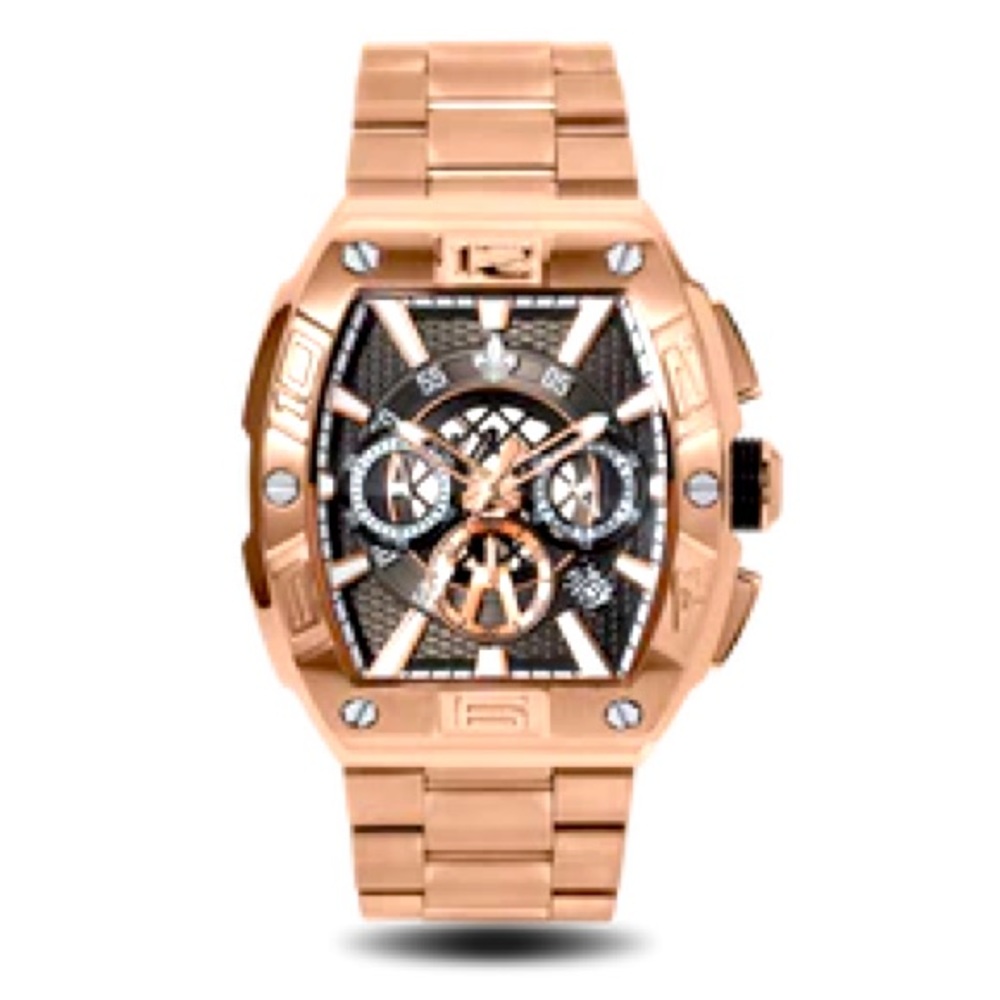 Ralph Christian The Intrepid Chronograph Metal - Rose Gold watch